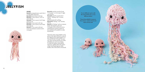 MINI AMIGURUMI OCEAN: 26 TINY CREATURES TO CROCHET - ABBONDIO. SARAH